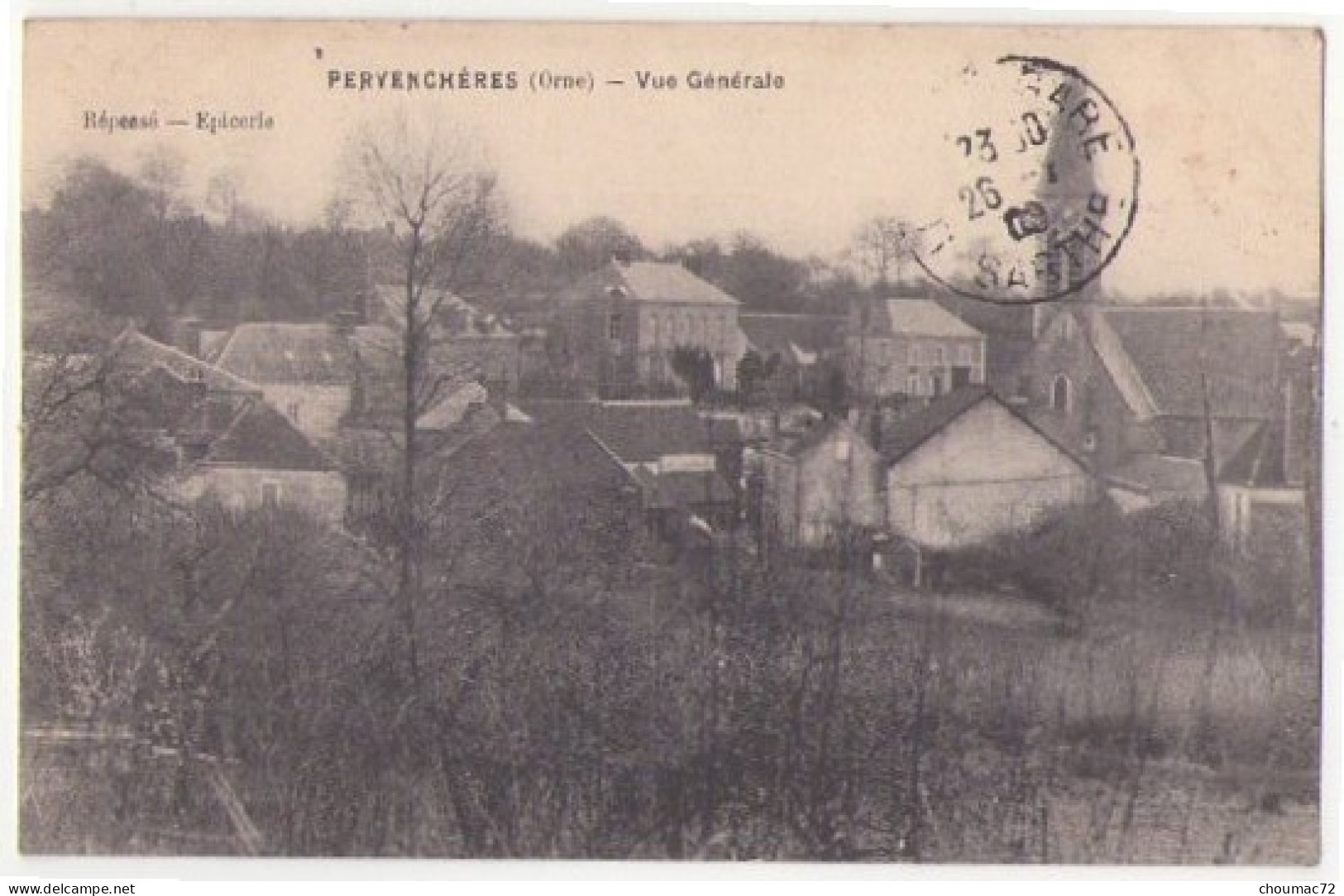 (61) 287, Pervenchères, Repessé, Vue Générale - Pervencheres