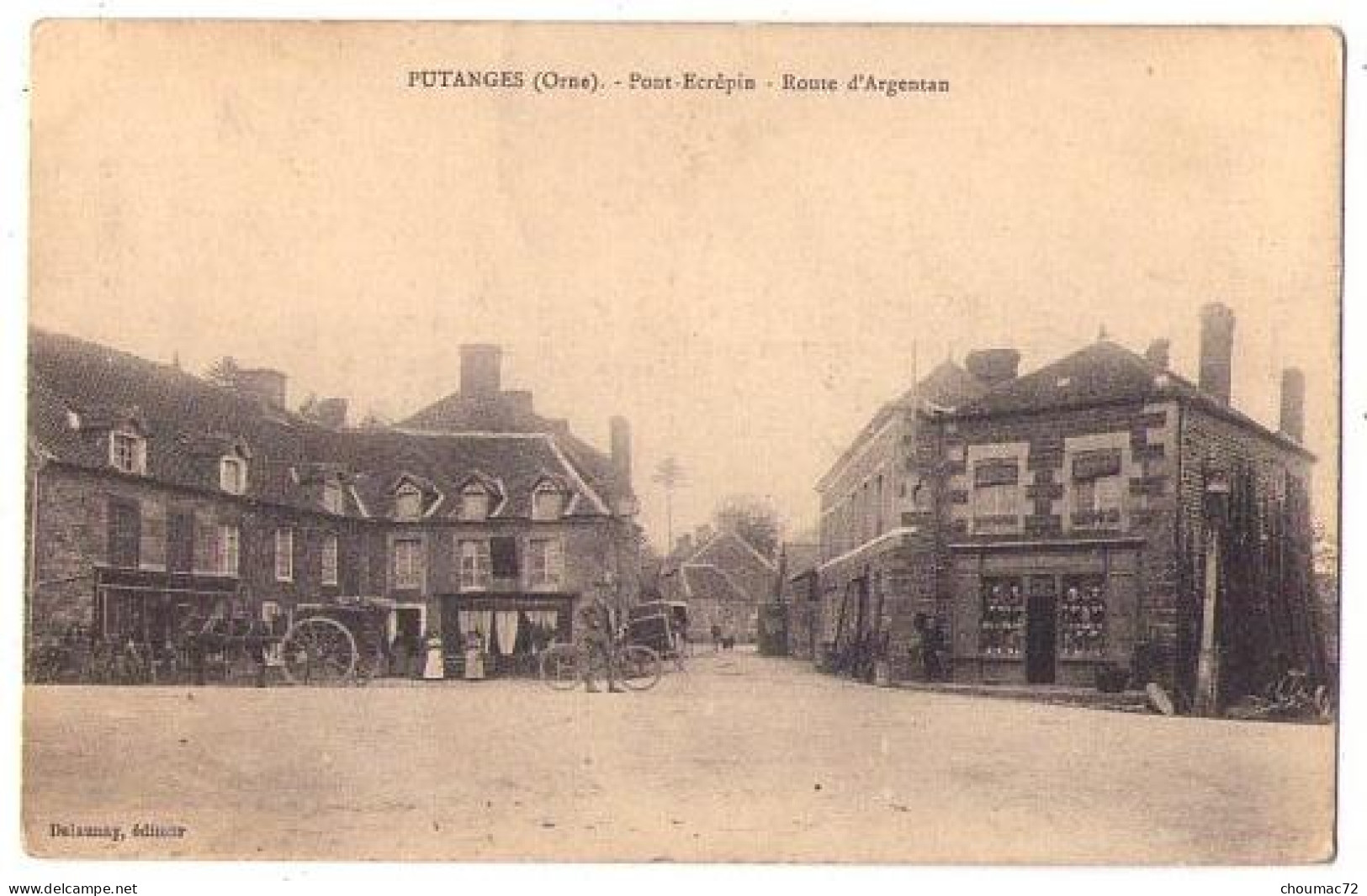 (61) 403, Putanges, Dlaunay, Pont-Ecrépin, Route D'Agentan - Putanges