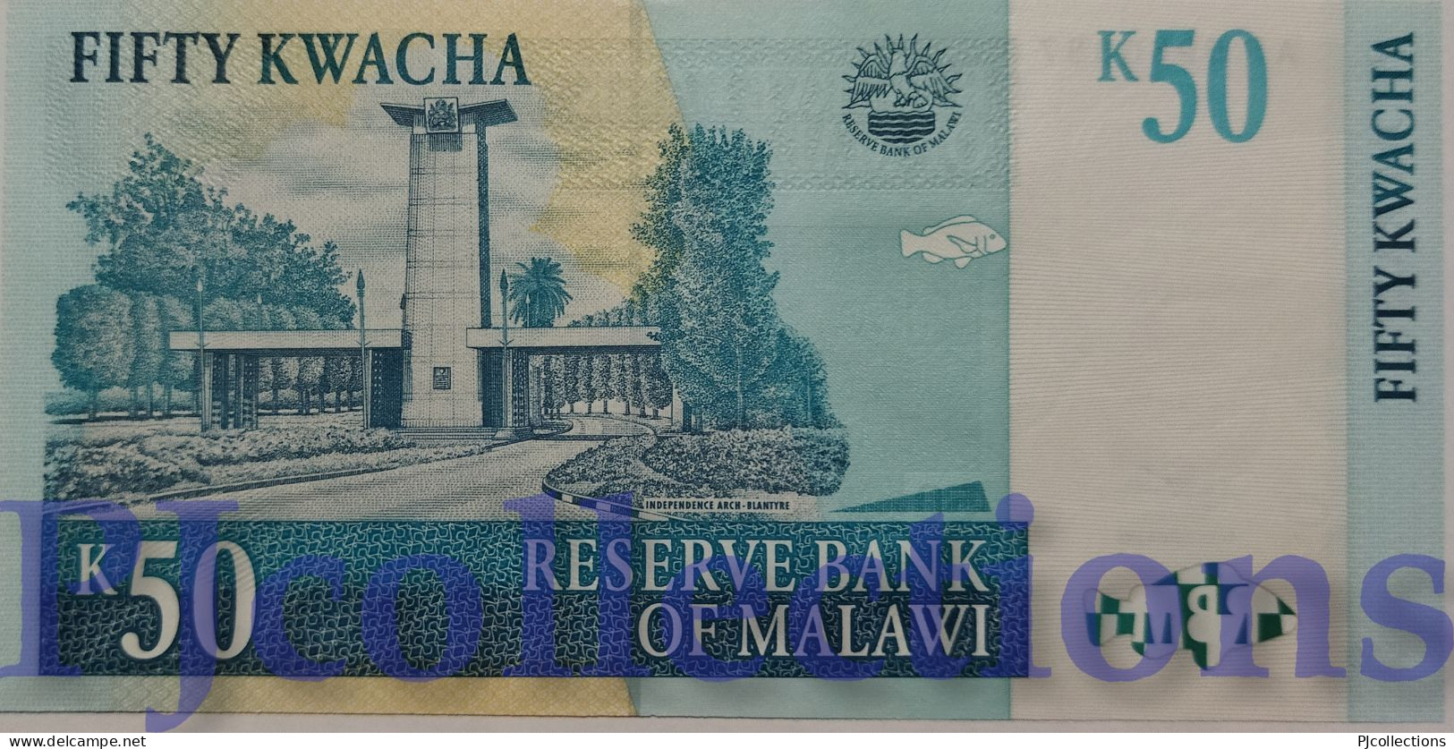 MALAWI 50 KWACHA 2003a PICK 45a UNC - Malawi