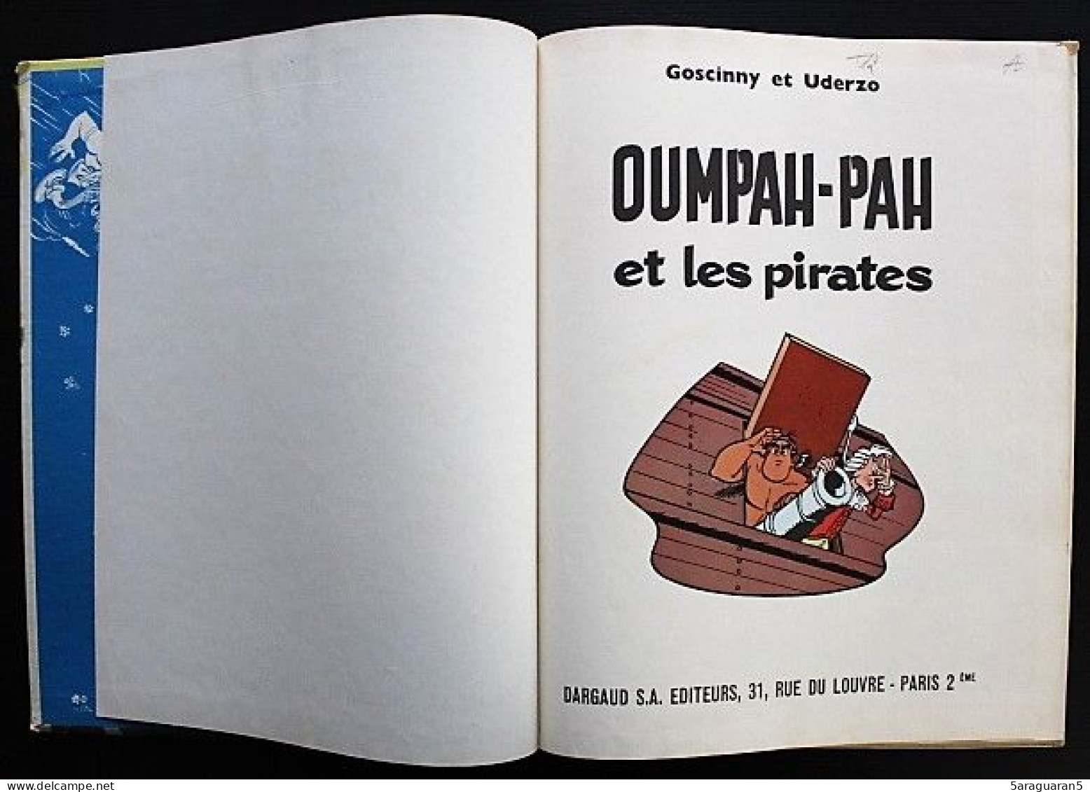 BD OUMPAH-PAH - 2 - Oumpah-Pah Et Les Pirates - Rééd. 1962 - Oumpah-pah