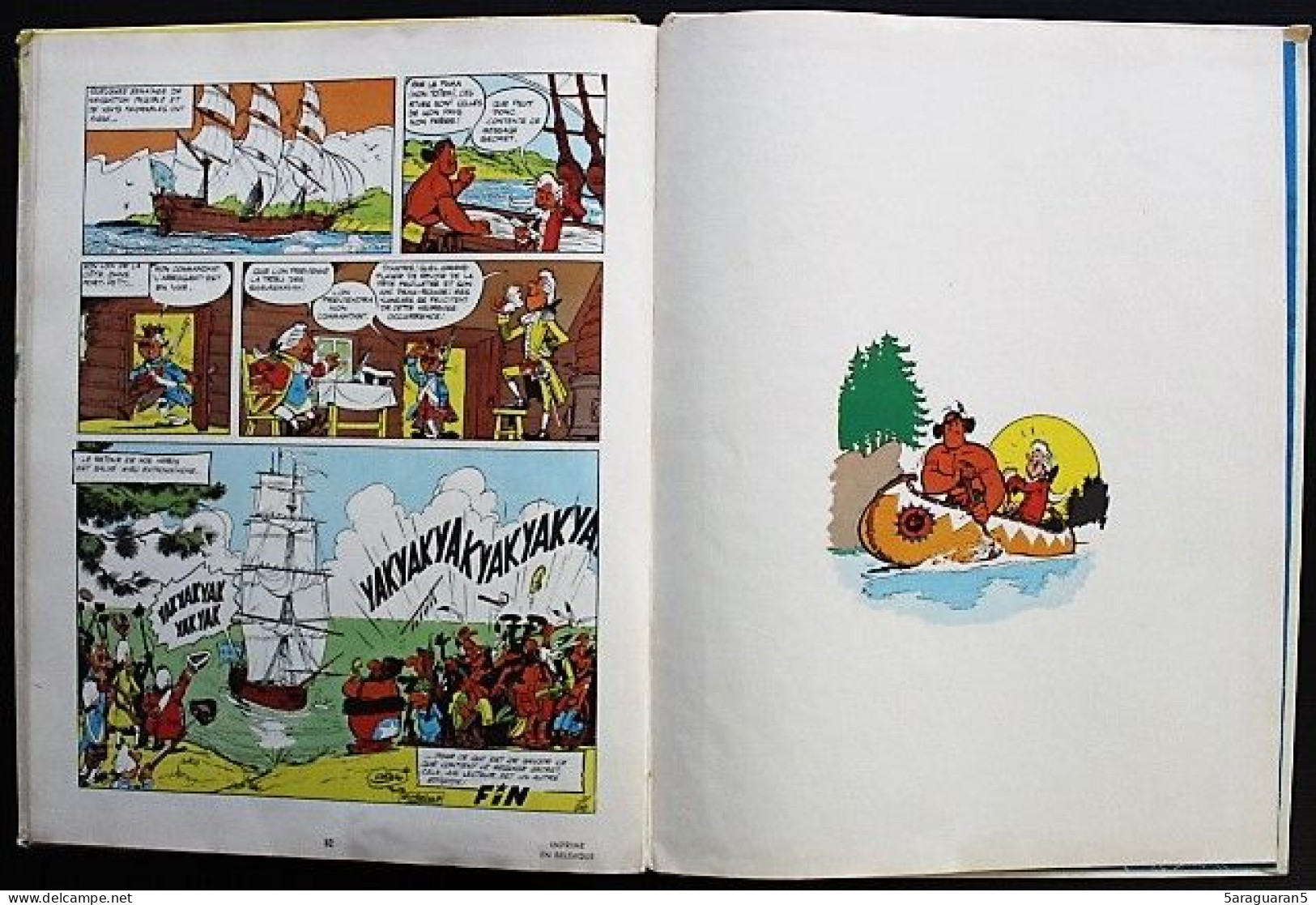 BD OUMPAH-PAH - 2 - Oumpah-Pah et les pirates - Rééd. 1962