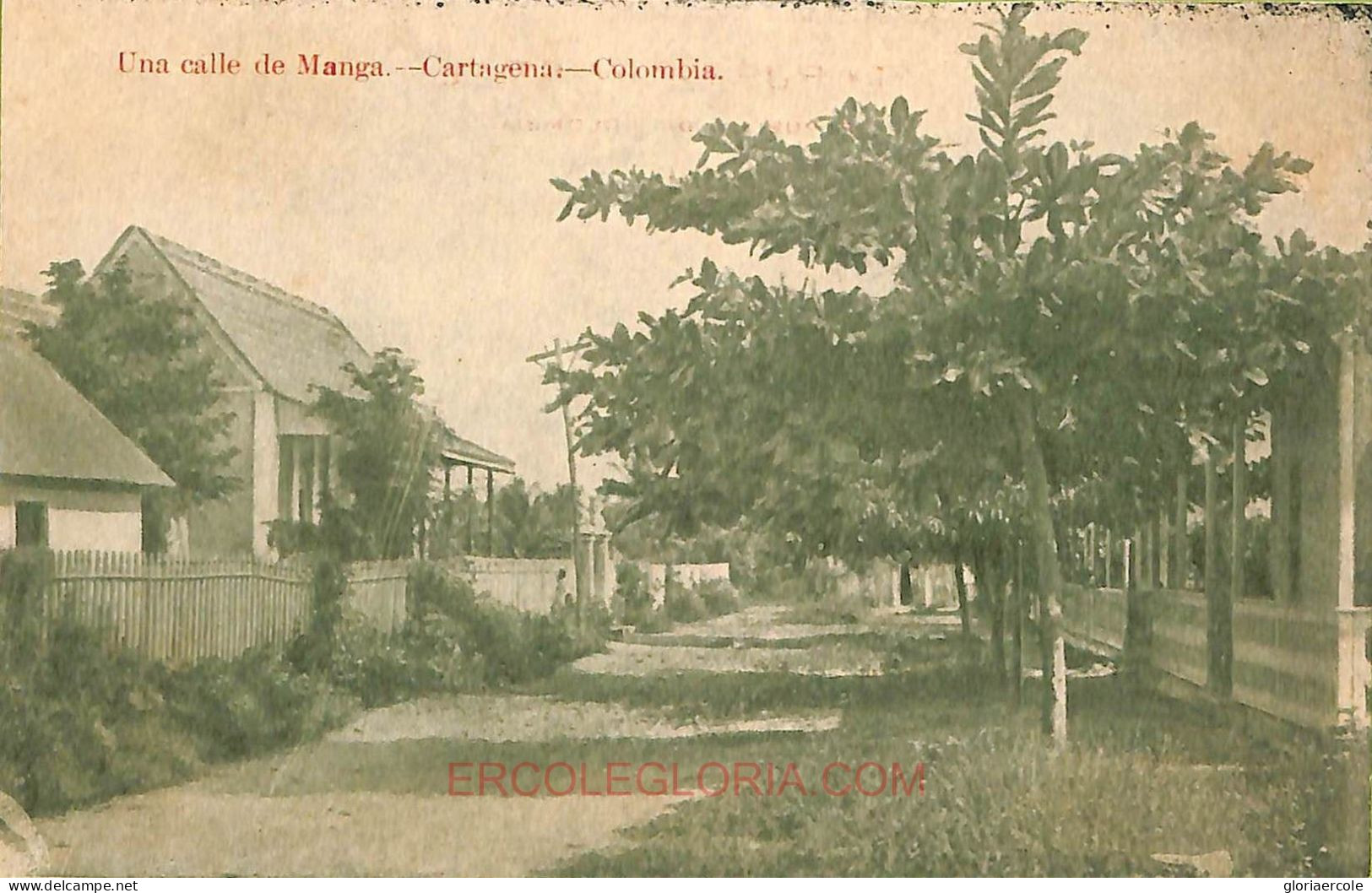 Ac8354 - COLOMBIA -  Vintage Postcard - Cartagena - Colombie