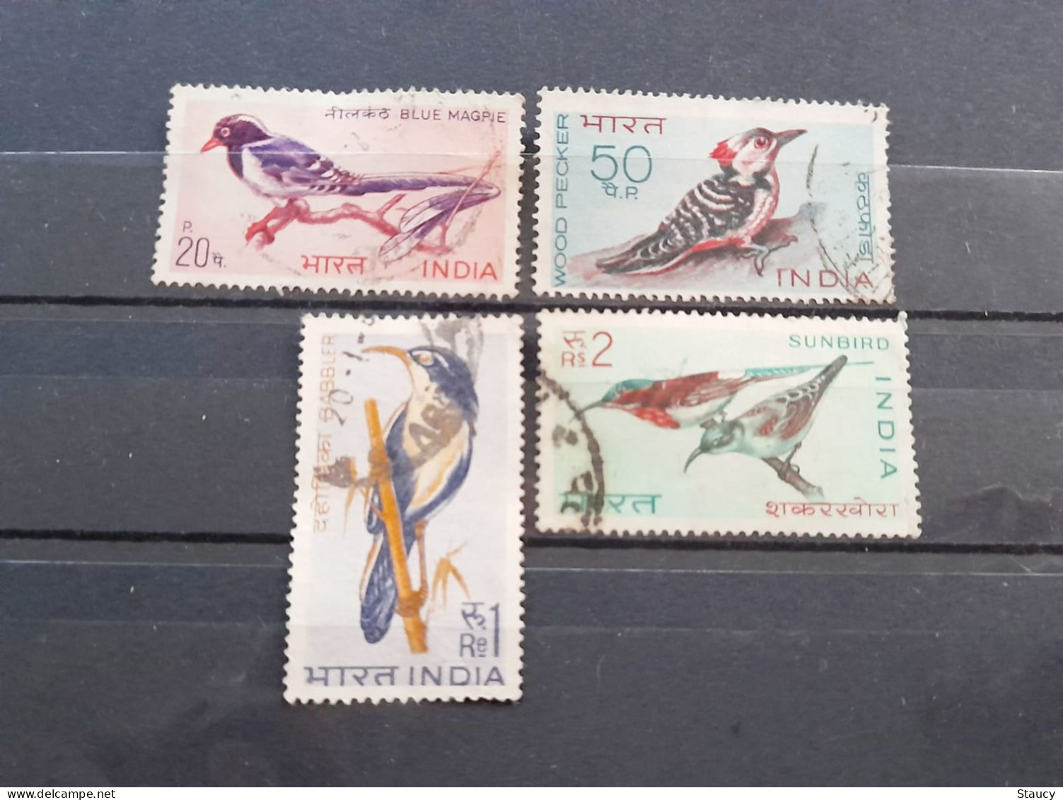 India 1968 BIRDS ~ Wildlife Preservation - Fauna / Birds Complete Set Of 4 Stamps USED (Cancellation Would Differ) - Gebraucht