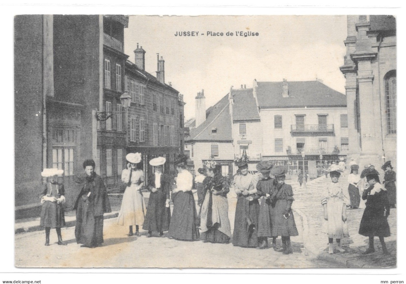 (34544-70) Jussey - Place De L'Eglise - Jussey