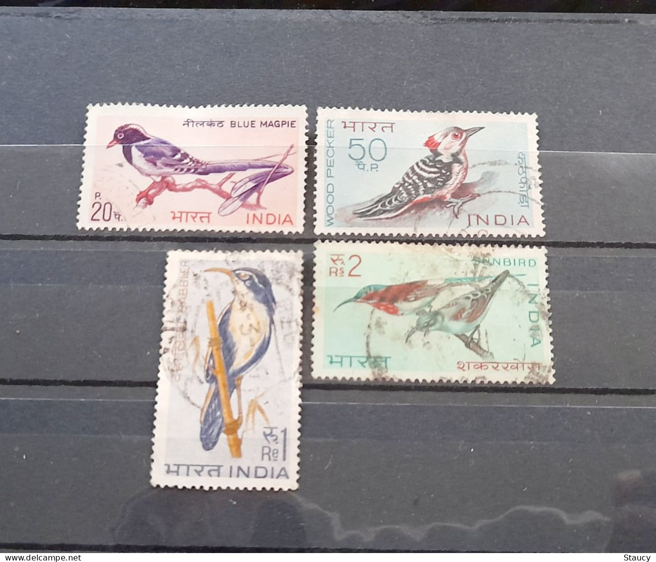 India 1968 BIRDS ~ Wildlife Preservation - Fauna / Birds Complete Set Of 4 Stamps USED (Cancellation Would Differ) - Gebraucht