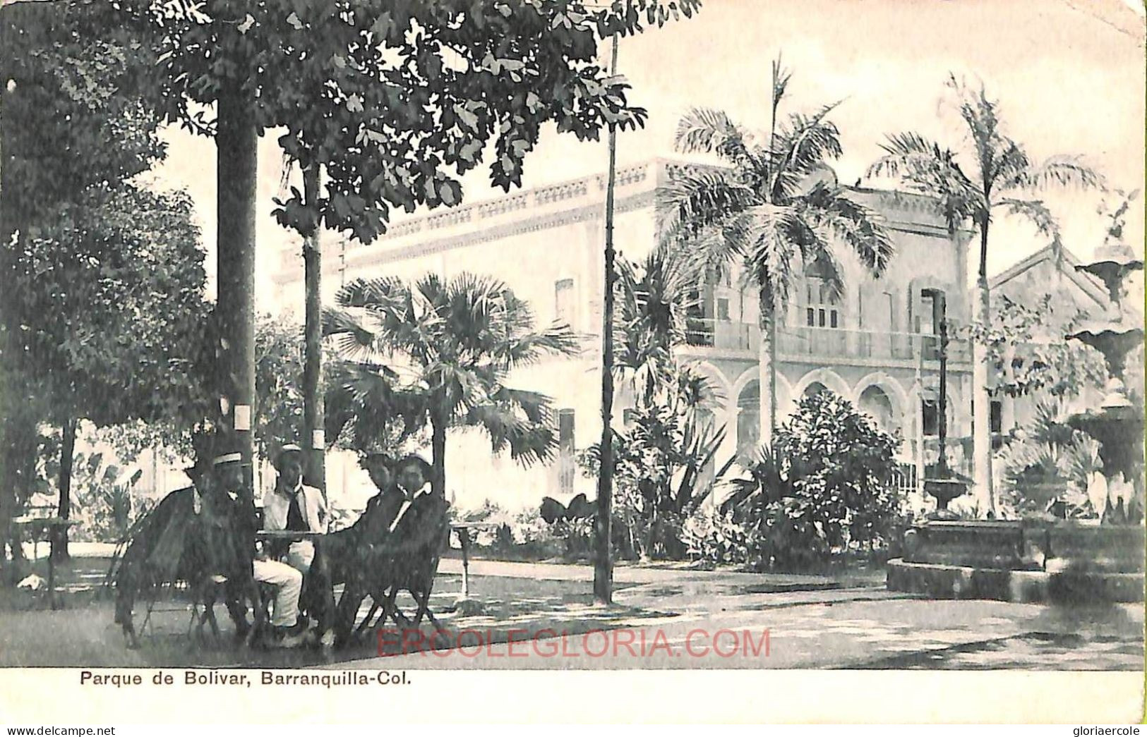 Ac8360 - COLOMBIA -  Vintage Postcard - Barranquilla - 1911 - Colombie