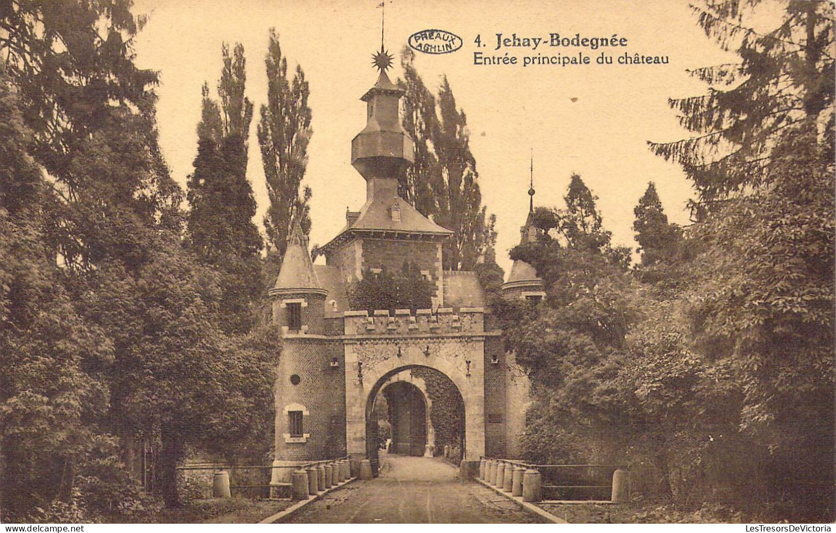 BELGIQUE - Jehay-Bodegnée - Entrée Principale Du Château - Carte Postale Ancienne - Amay