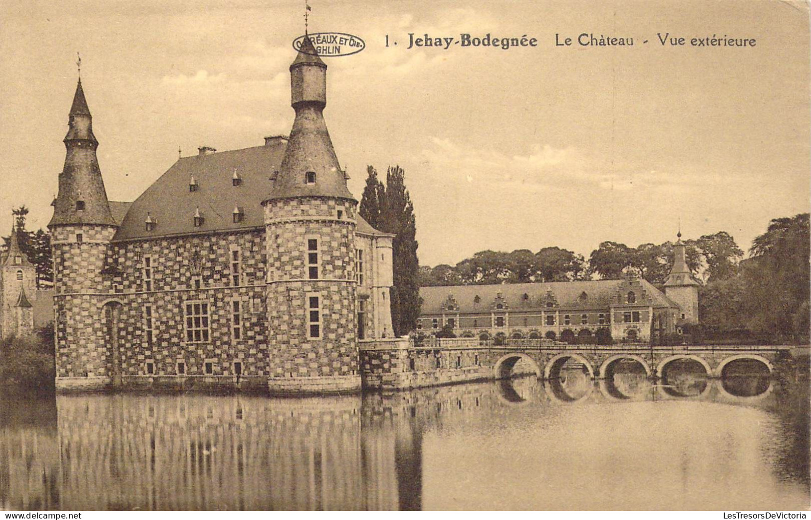 BELGIQUE - Jehay-Bodegnée - Le Château - Vue Extérieure - Carte Postale Ancienne - Amay