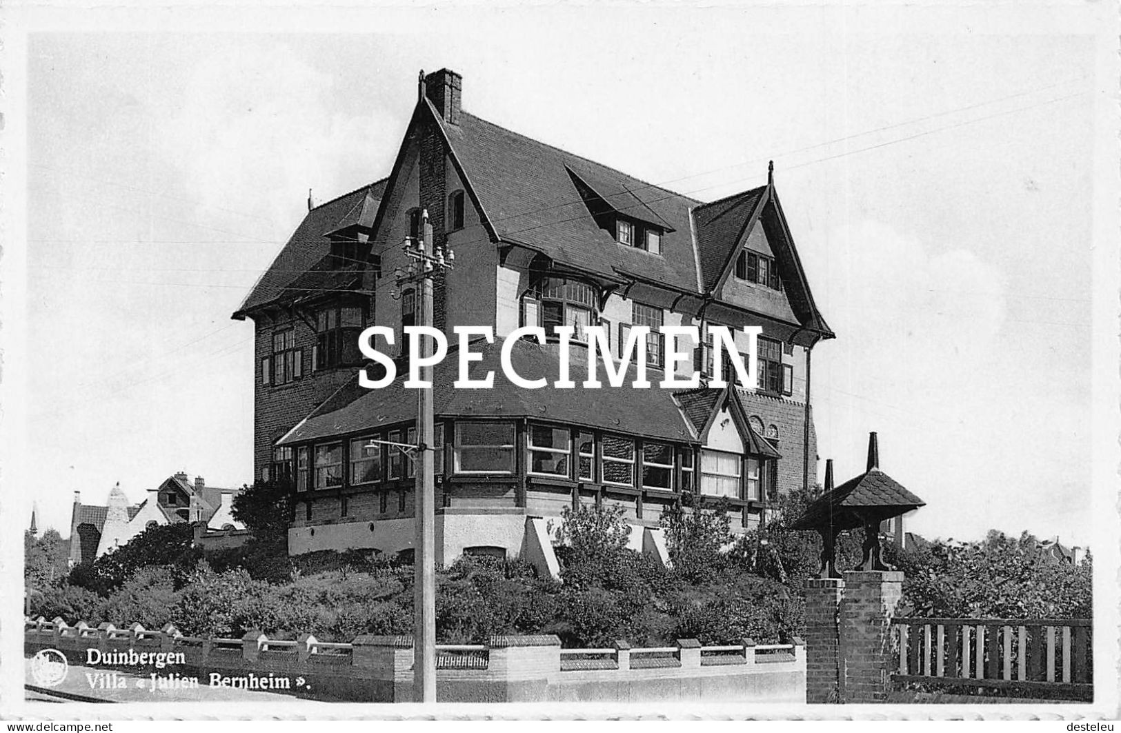 Villa Julien Bernheim - Duinbergen - Knokke