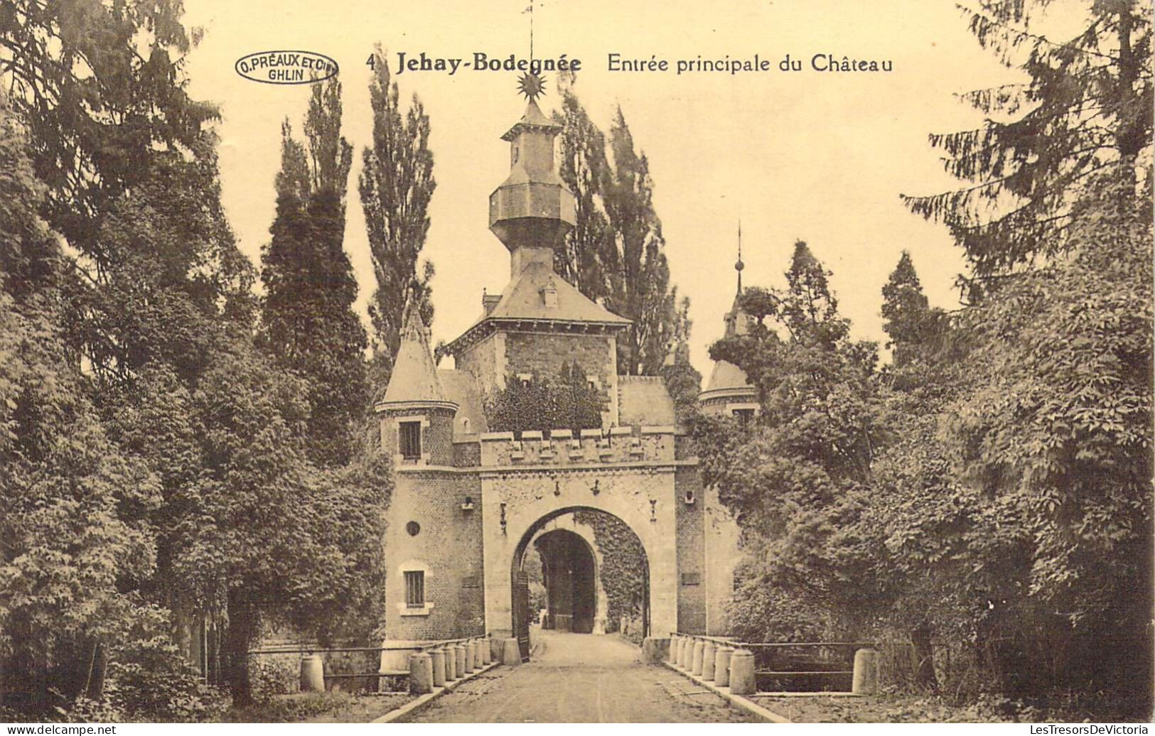 BELGIQUE - Jehay-Bodegnée - Entrée Principale Du Château - Carte Postale Ancienne - Other & Unclassified