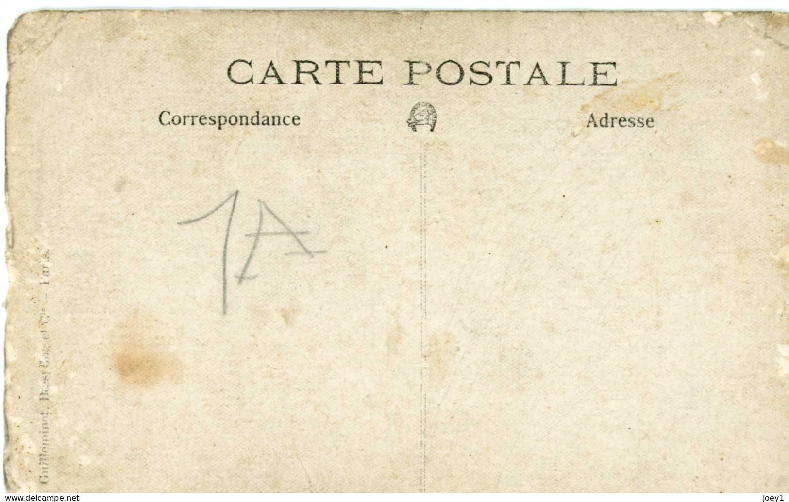 Carte Photo Garde Champêtre - Personnes Anonymes