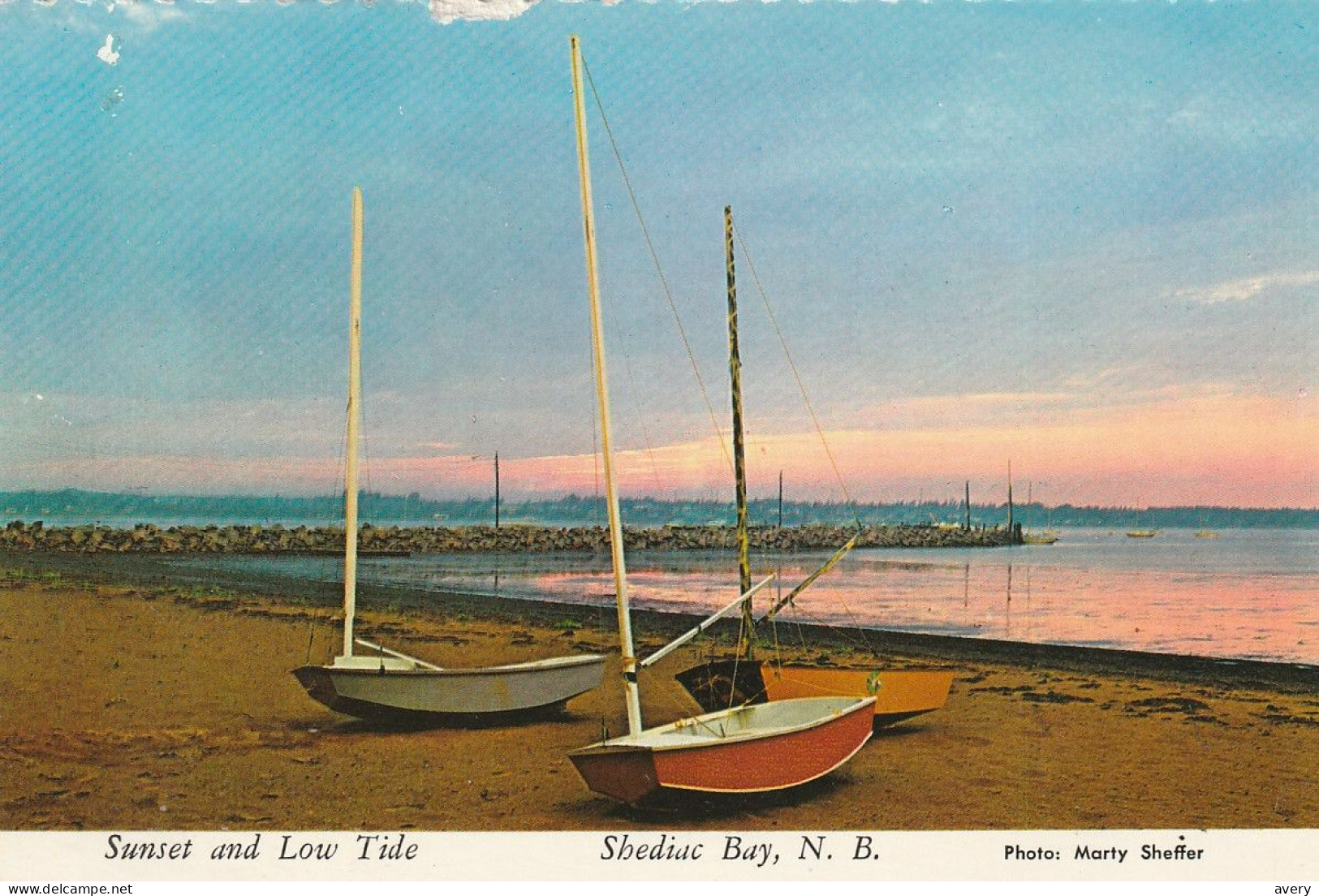 Sunset And Low Tide, Shediac Bay, New Brunswick - Andere & Zonder Classificatie
