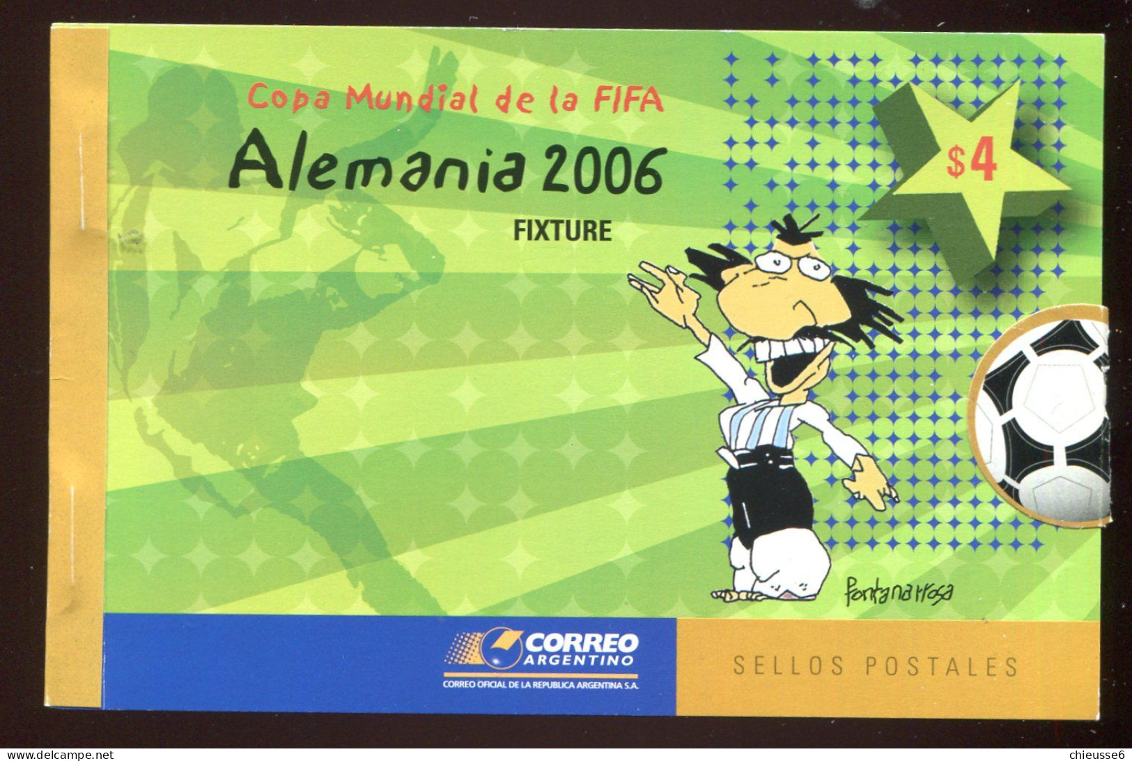 Argentine 2006 - Carnet - Alemania 2006 - Copa Mundial De La FIFA - Postzegelboekjes