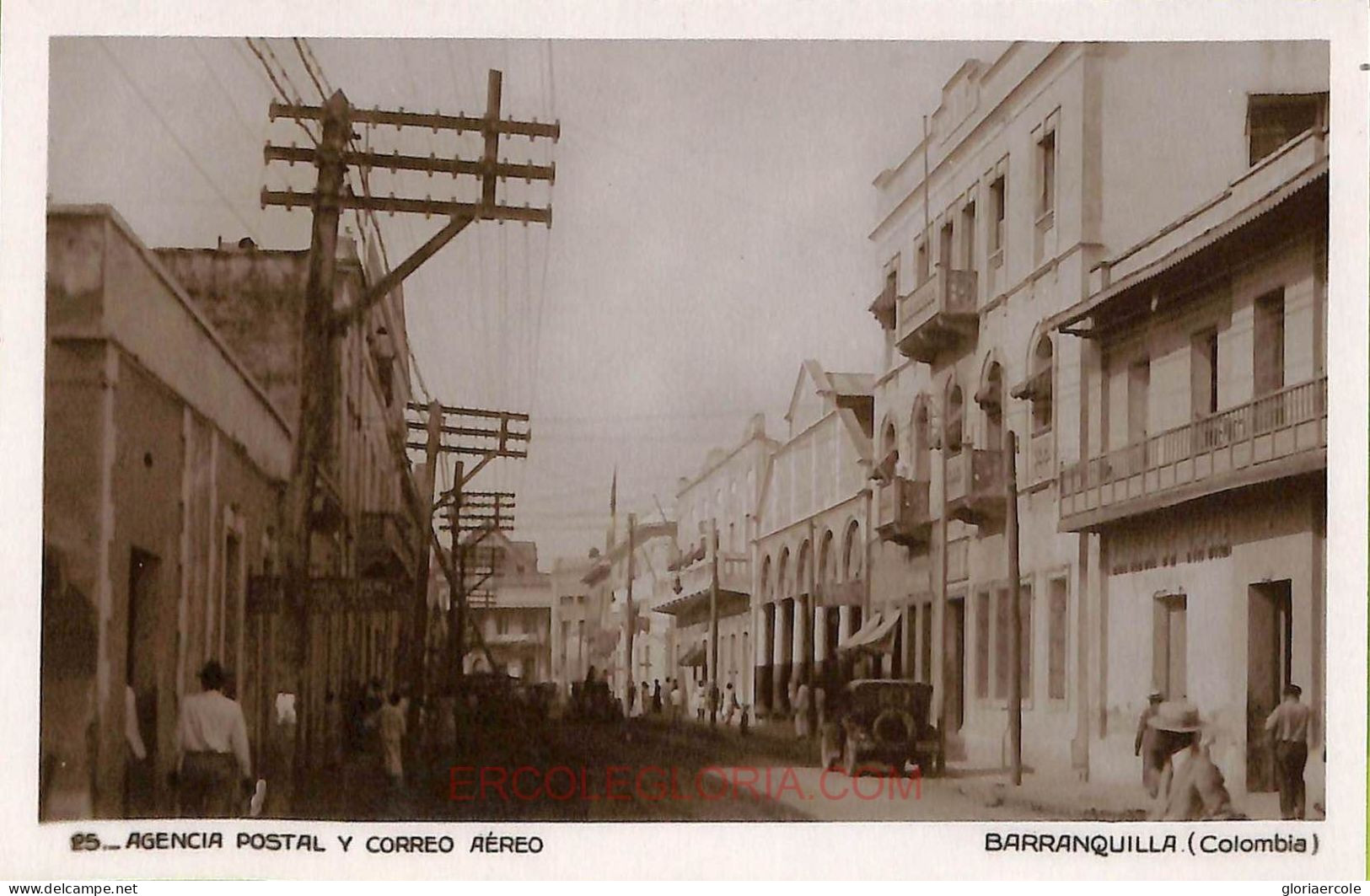 Ac8392 - COLOMBIA -  Vintage Postcard - Barranquilla - Colombie