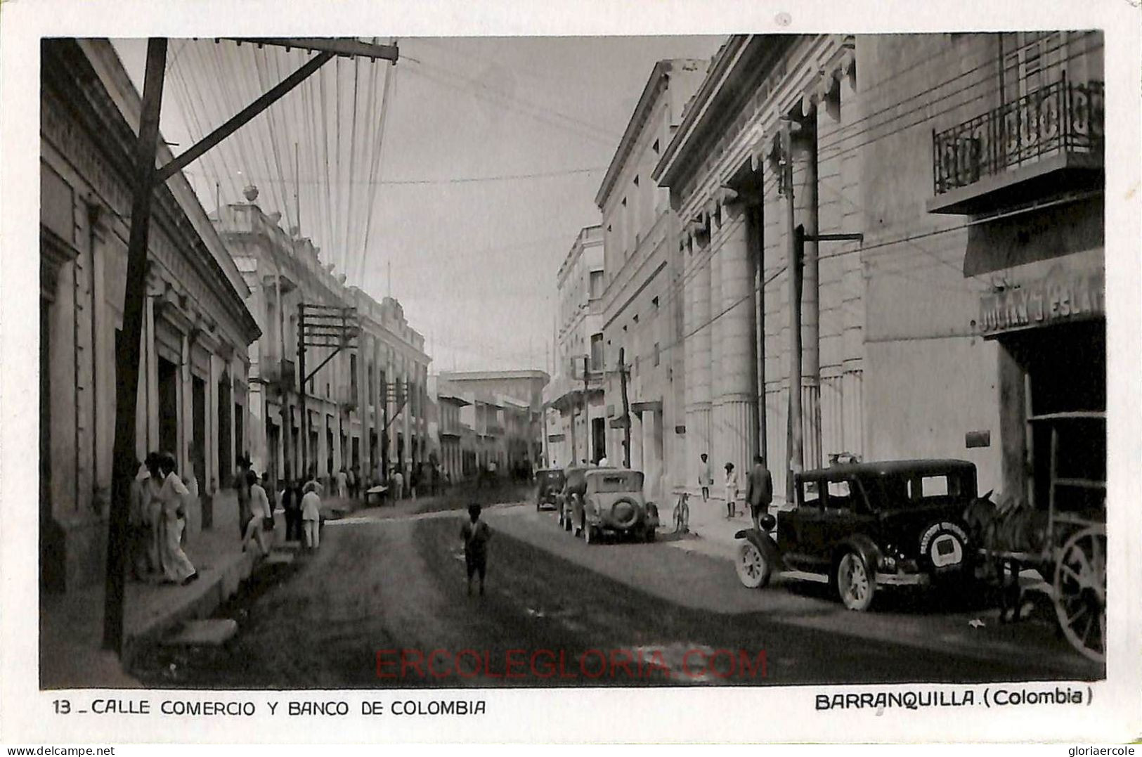 Ac8393 - COLOMBIA -  Vintage Postcard - Barranquilla - Colombie