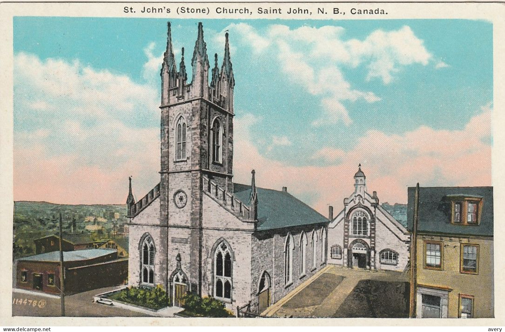 St. John's (Stone) Church, Saint John, New Brunswick - St. John