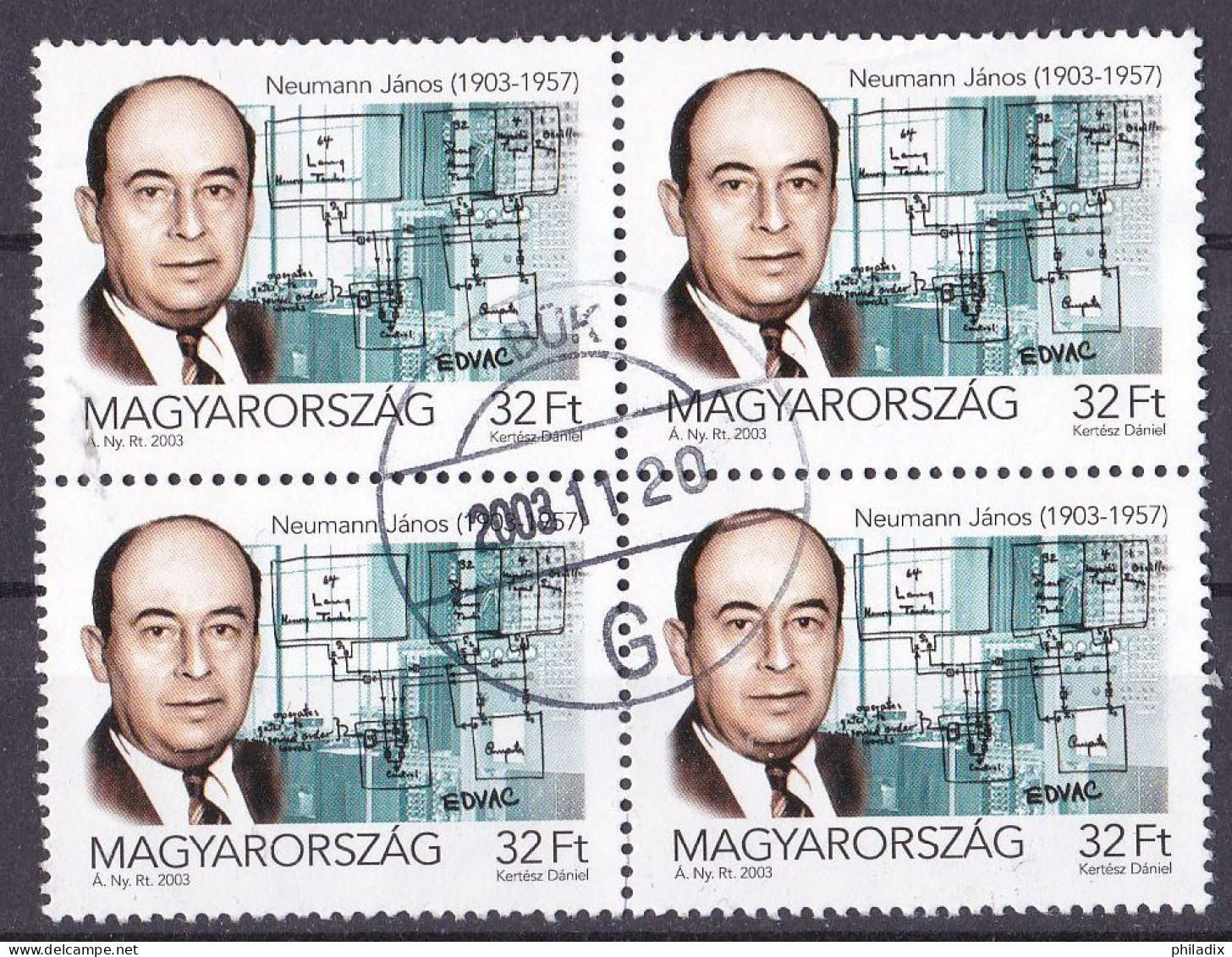 Ungarn Marken Von 2003 O/used (A3-25) - Used Stamps
