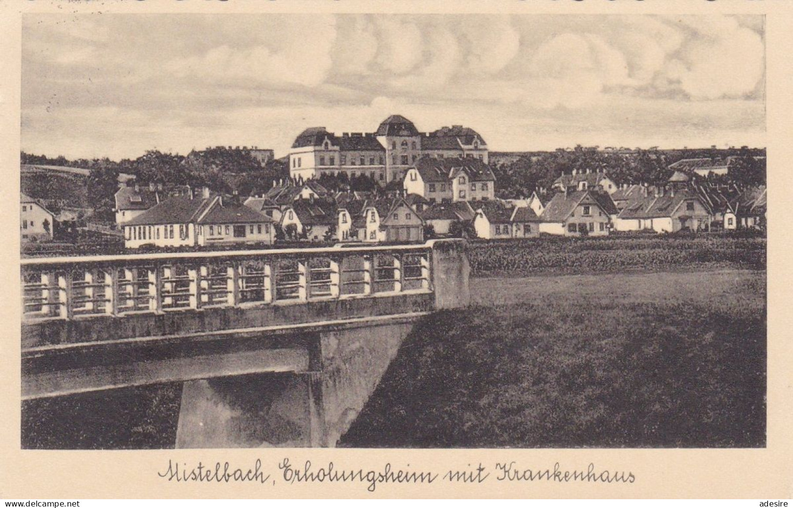 NÖ - MISTELBACH Um 1930 - Erholungsheim Mit Krankenhaus, Buchhandlung A. Rempel Mistelbach ... - Mistelbach