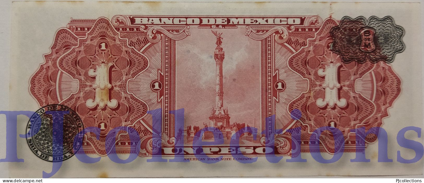 MEXICO 1 PESO 1961 PICK 59g AU+ - Mexico