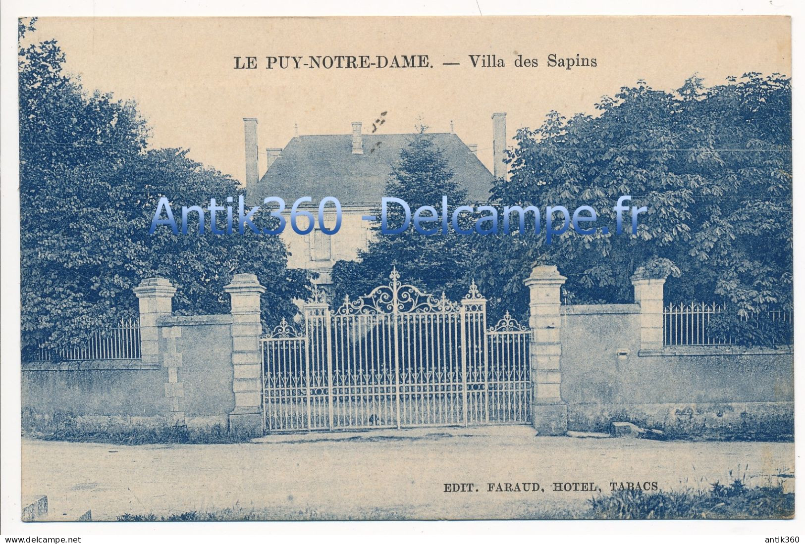 CPA 49 LE PUY NOTRE DAME Villa Des Sapins - Sonstige & Ohne Zuordnung