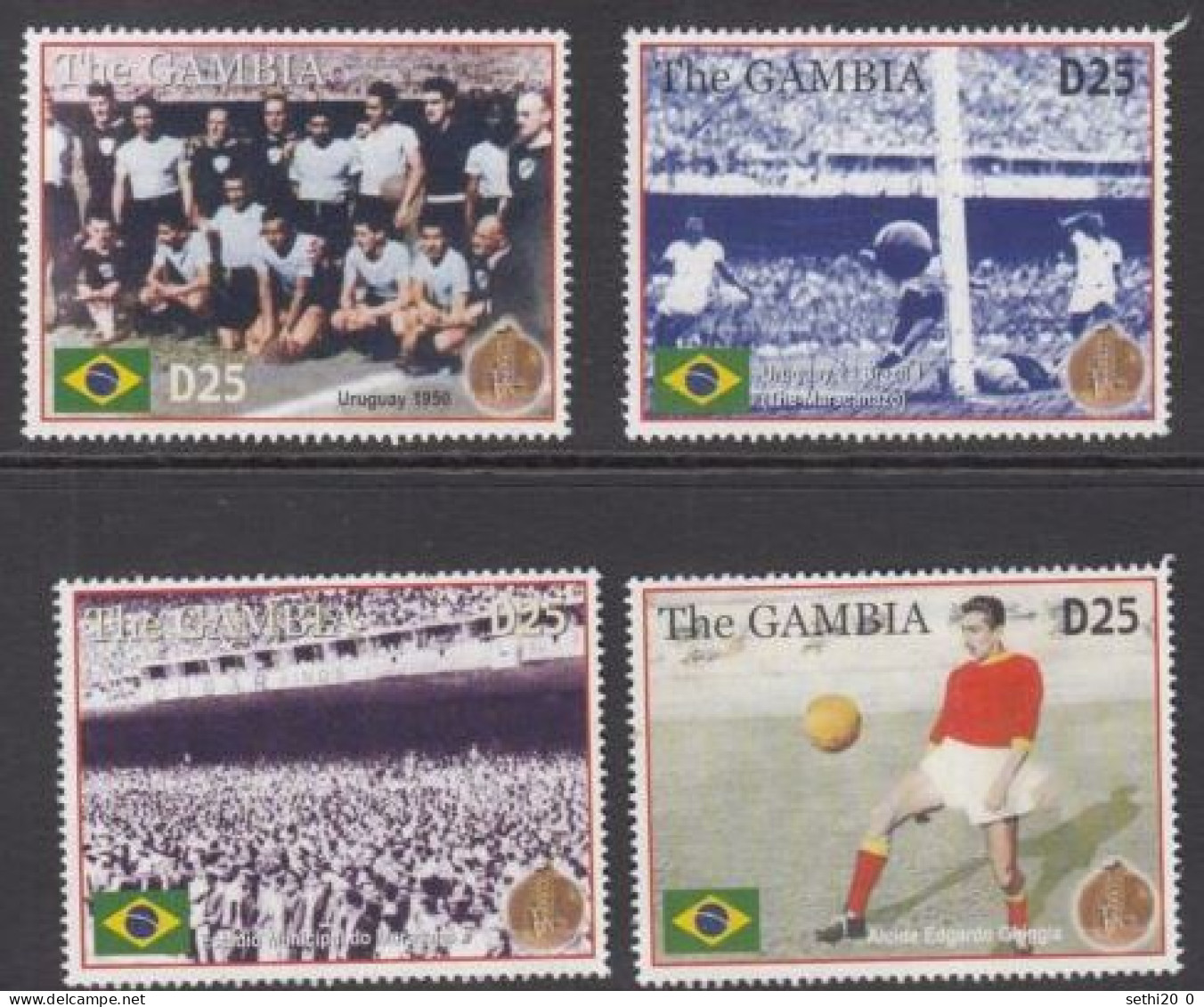 Gambie 2005 Football Soccer  MNH - 1930 – Uruguay