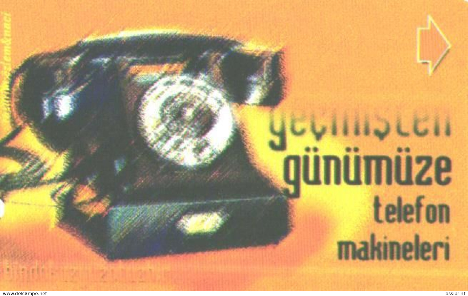 Turkey:Used Phonecard, Türk Telekom, 30 Units, Telephone, 2000 - Türkei