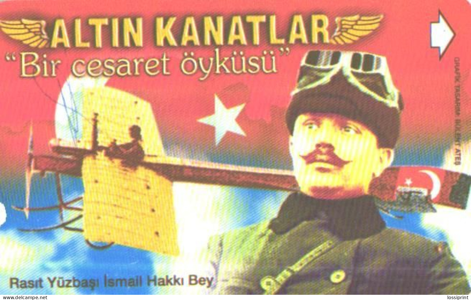 Turkey:Used Phonecard, Türk Telekom, 30 Units, Hakki Bey, 2001 - Türkei