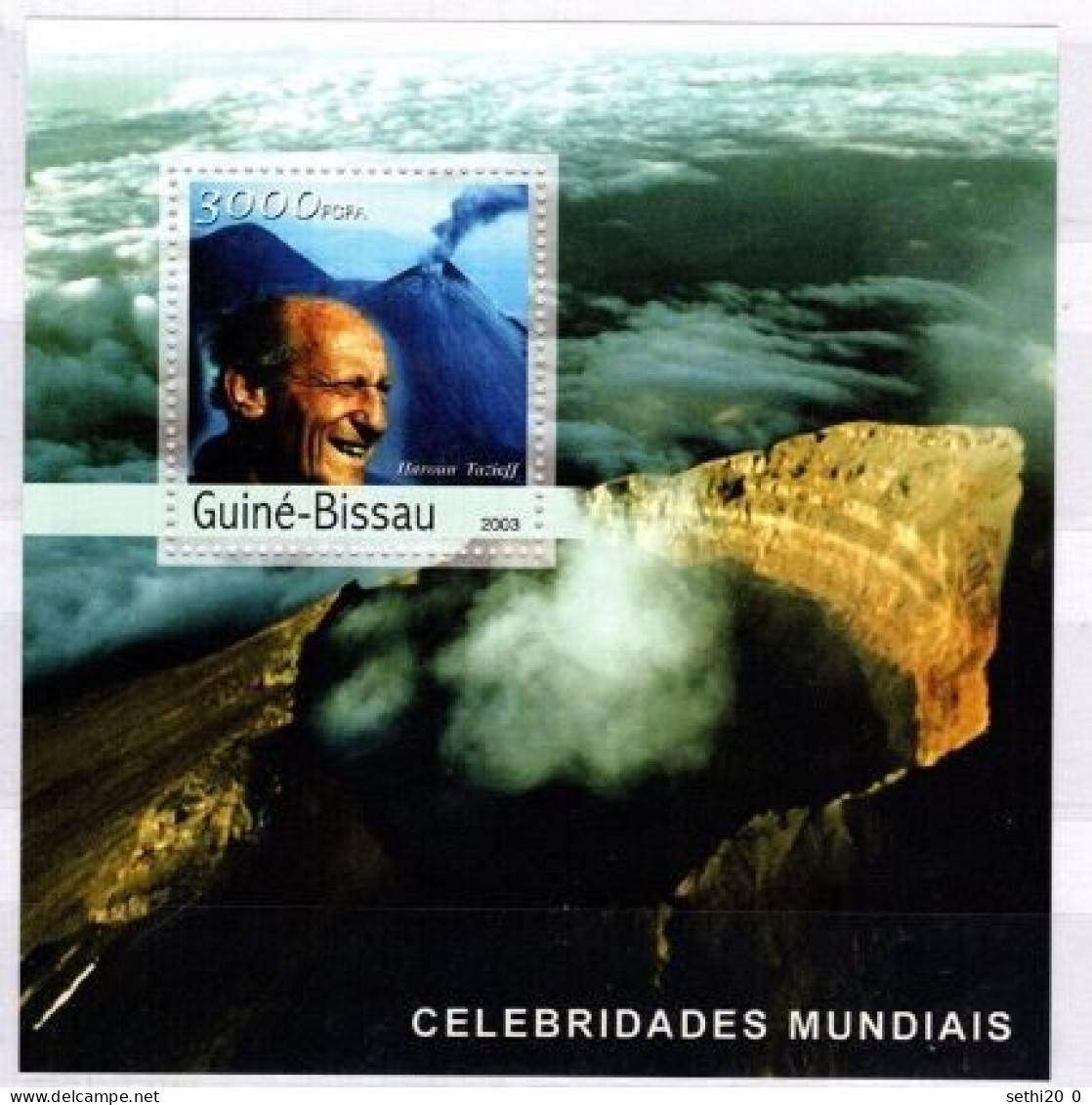 Guinee Bissau 2009 Haroun TAZIEFF Volcan    MNH - Volcans