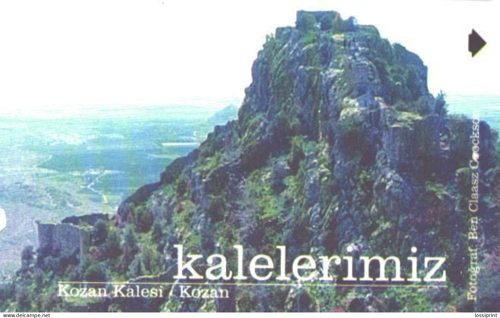 Turkey:Used Phonecard, Türk Telekom, 30 Units, Kalelerimiz, 2001 - Türkei