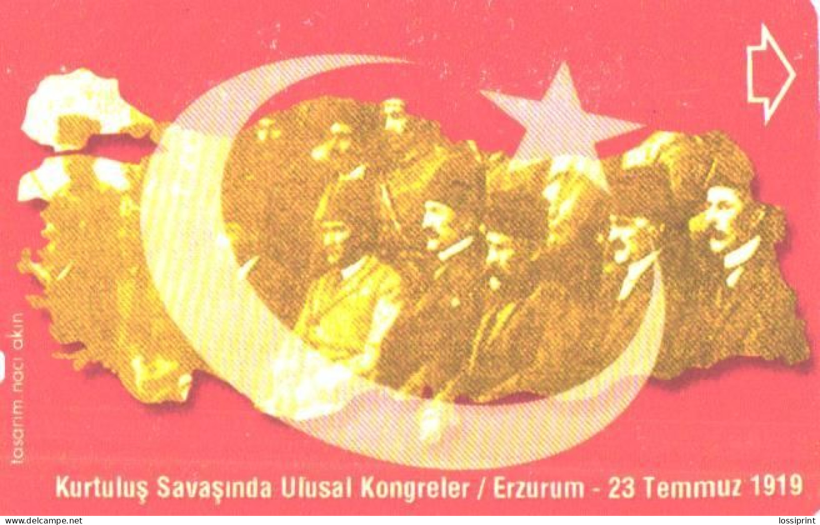 Turkey:Used Phonecard, Türk Telekom, 30 Units, Land Map, 1999 - Türkei