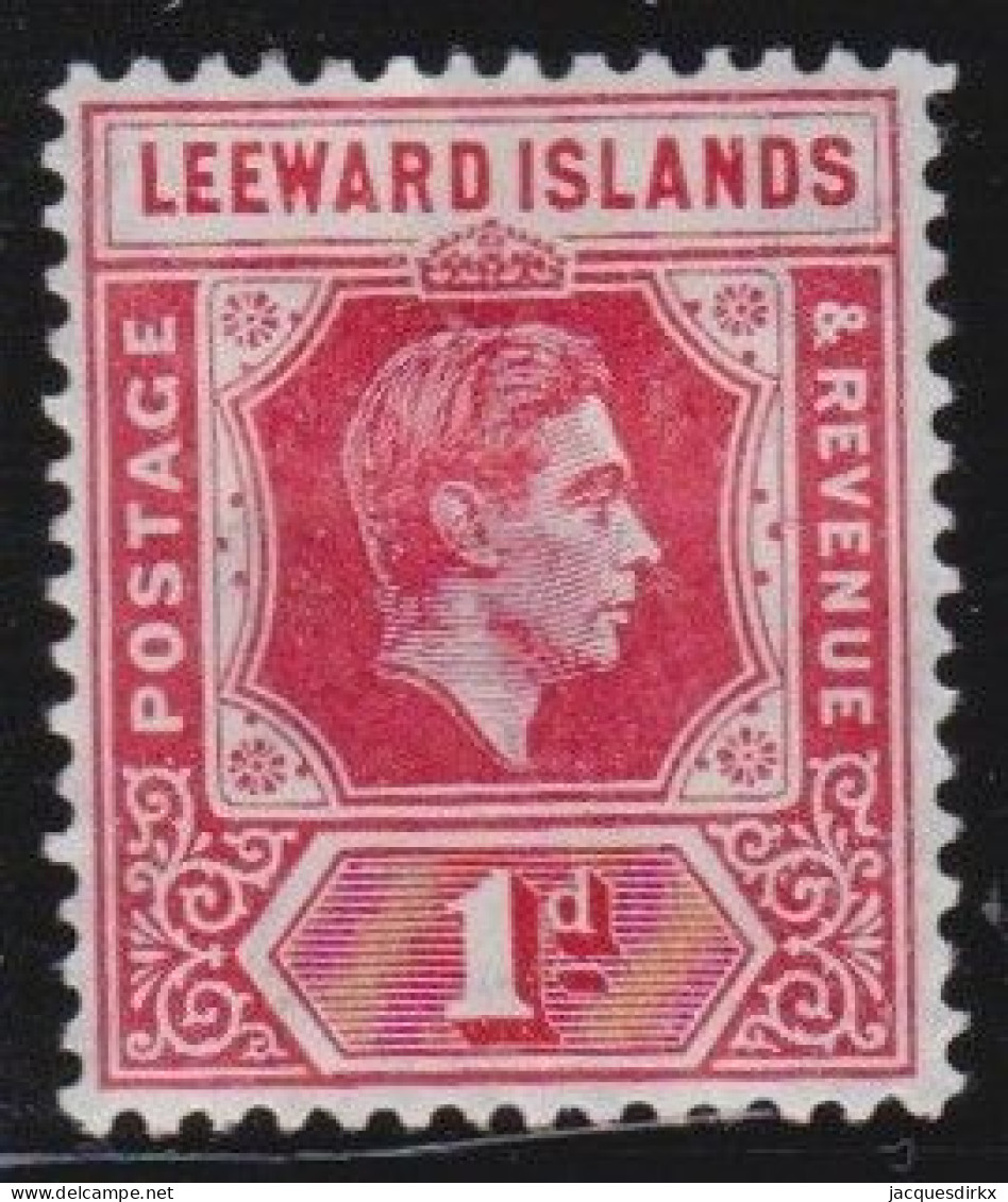 Leeward Islands         .   SG    .   98    .     *      .     Mint-hinged - Leeward  Islands