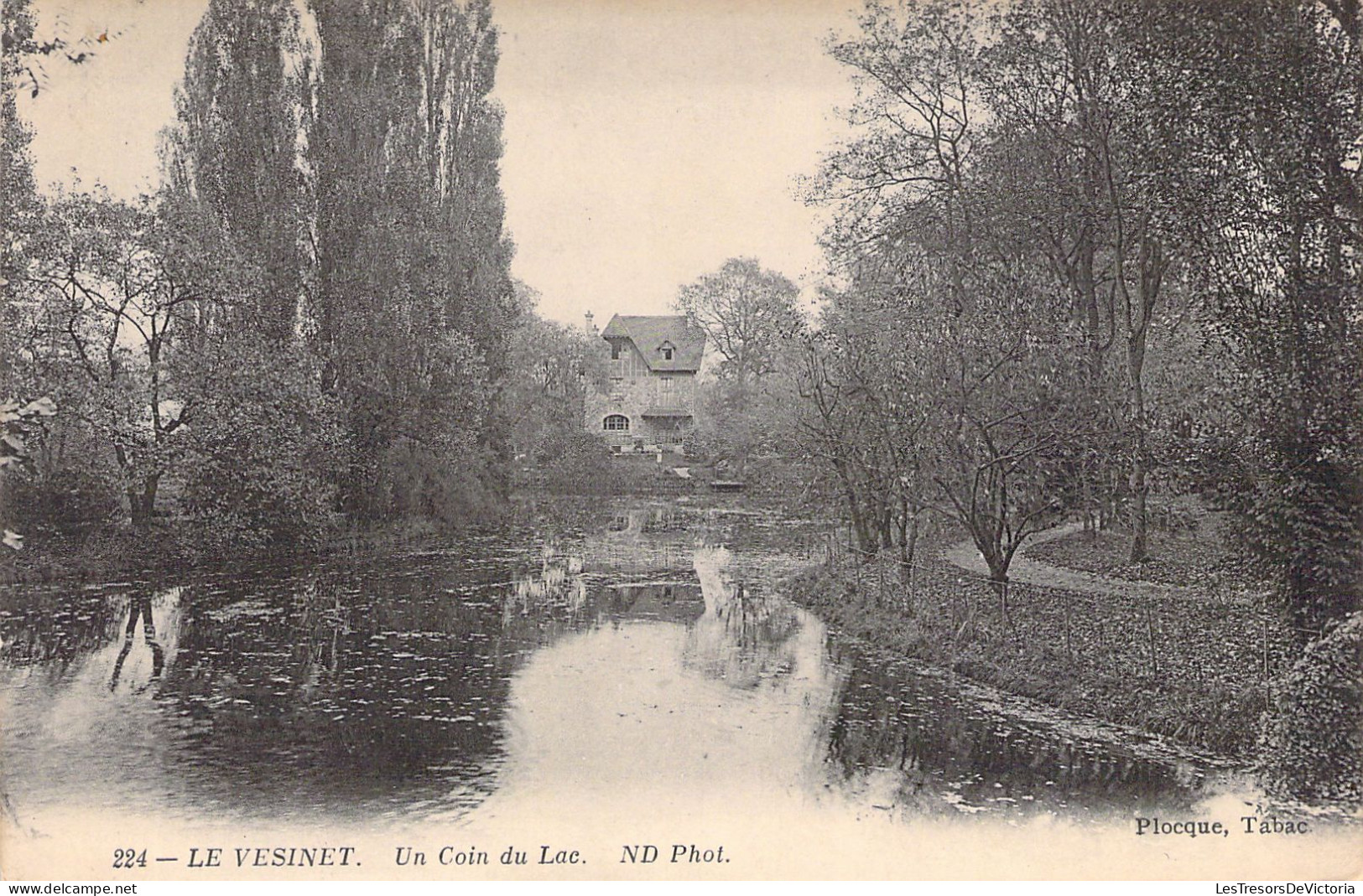 FRANCE - 78 - LE VESINET - Un Coin Du Lac - Carte Postale Ancienne - Le Vésinet