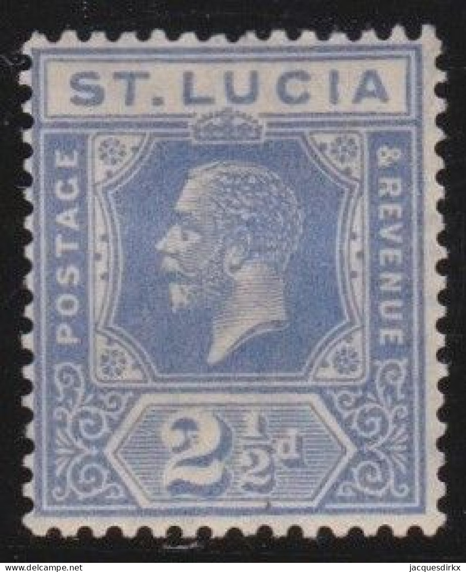 St Lucia      .   SG    .  98      .    *       .     Mint-hinged - St.Lucia (...-1978)