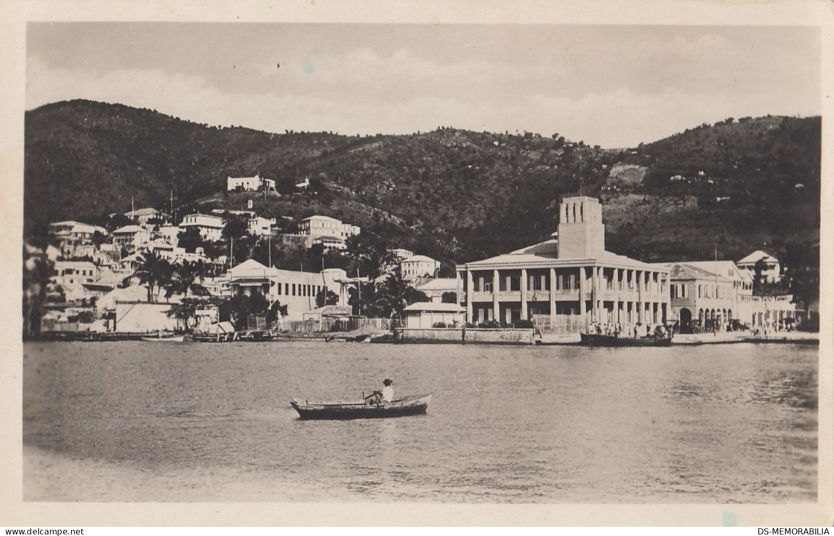 St Thomas US Virgin Islands Real Photo Postcard - Islas Vírgenes Americanas