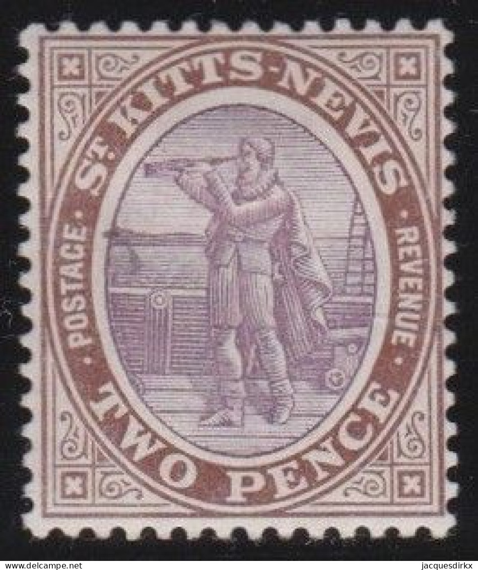 St  Kitts - Nevis       .   SG    .   15 A      .    *      .     Mint-hinged - St.Christopher-Nevis & Anguilla (...-1980)