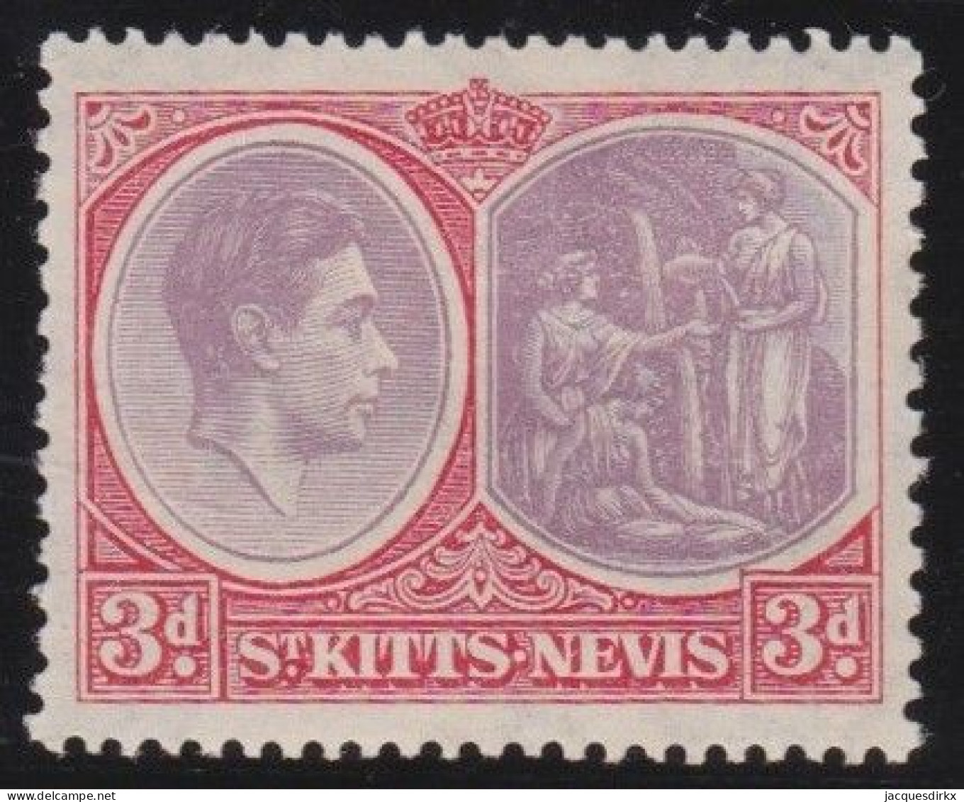 St  Kitts - Nevis       .   SG    .   73     .    *      .     Mint-hinged - St.Christopher, Nevis En Anguilla (...-1980)