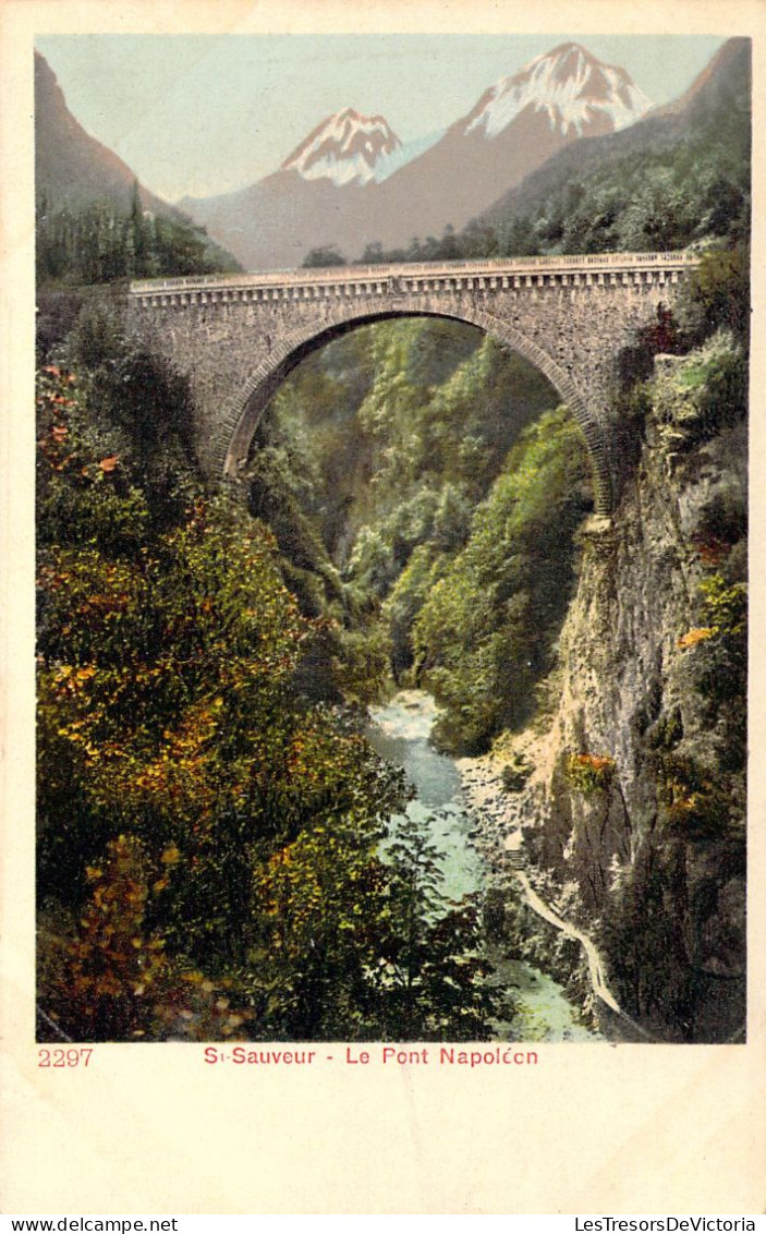FRANCE - 65 - SAINT SAUVEUR - Le Pont Napoléon - Carte Postale Ancienne - Luz Saint Sauveur