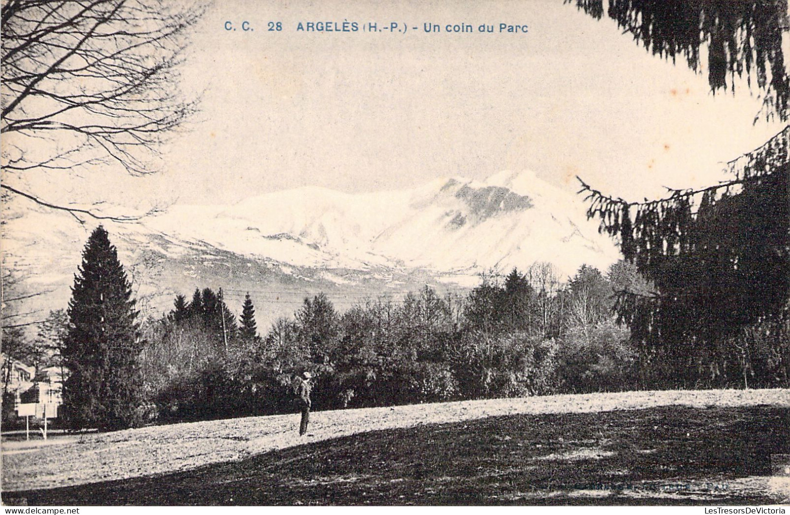 FRANCE - 65 - ARGELES GAZOST - Un Coin Du Parc - Carte Postale Ancienne - Argeles Gazost