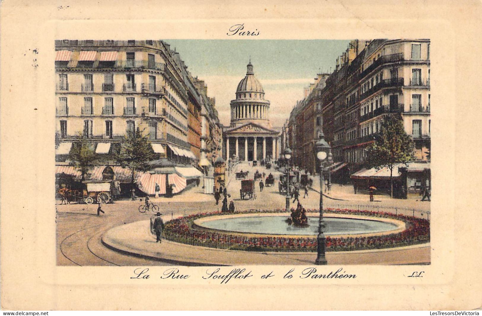FRANCE - 75 - PARIS - La Rue Soufflot Et Le Panthéon - L L - Carte Postale Ancienne - Panthéon