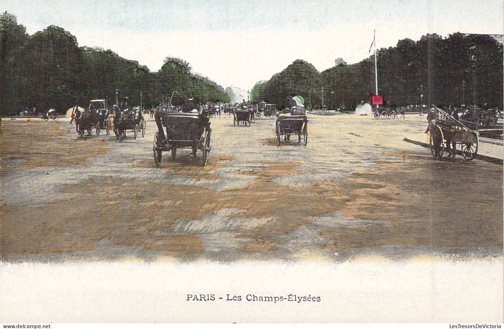 FRANCE - 75 - PARIS - Les Champs Elysées - Carte Postale Ancienne - Champs-Elysées