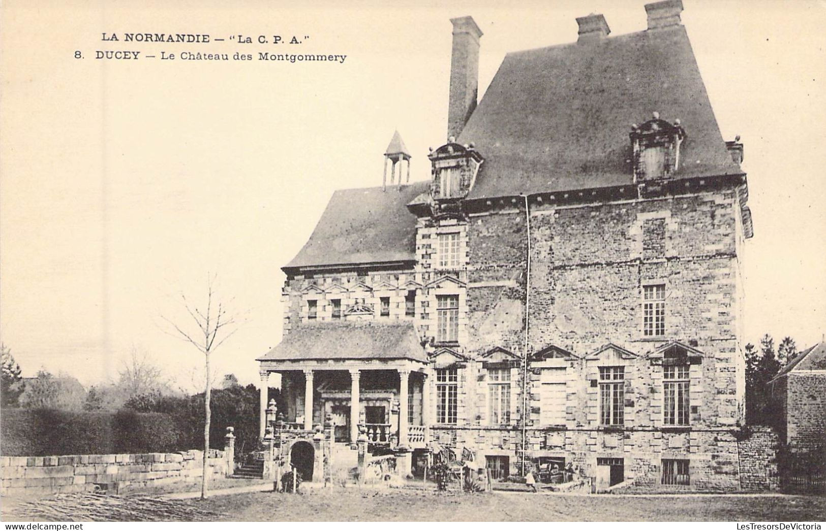 FRANCE - 50 - DUCEY - Le Château Des Montgommery - Carte Postale Ancienne - Ducey