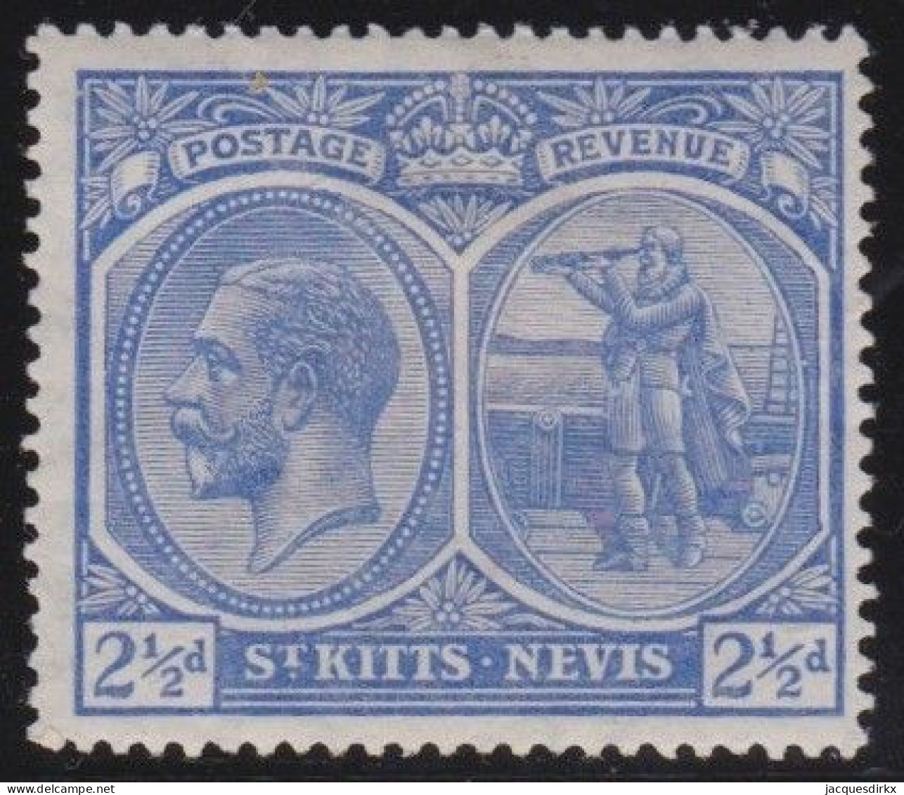 St  Kitts - Nevis       .   SG    .   28     .    *      .     Mint-hinged - St.Christopher-Nevis-Anguilla (...-1980)