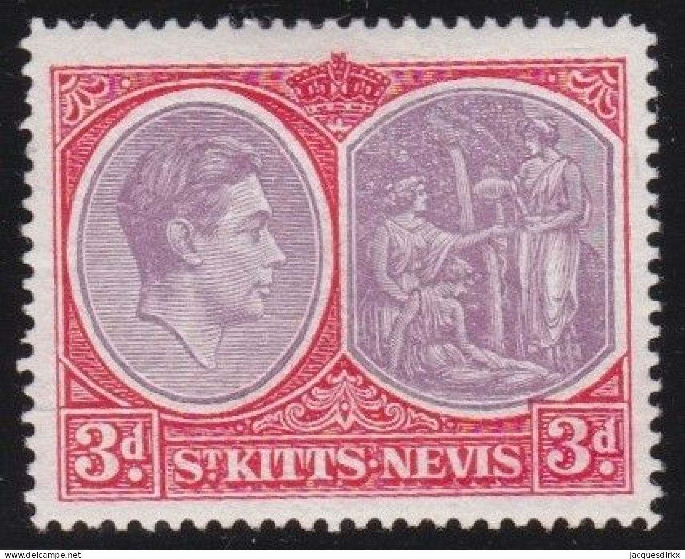 St  Kitts - Nevis       .   SG    .   73 G   .   Perf. 14  .  Chalky   .   *      .     Mint-hinged - St.Christopher, Nevis En Anguilla (...-1980)