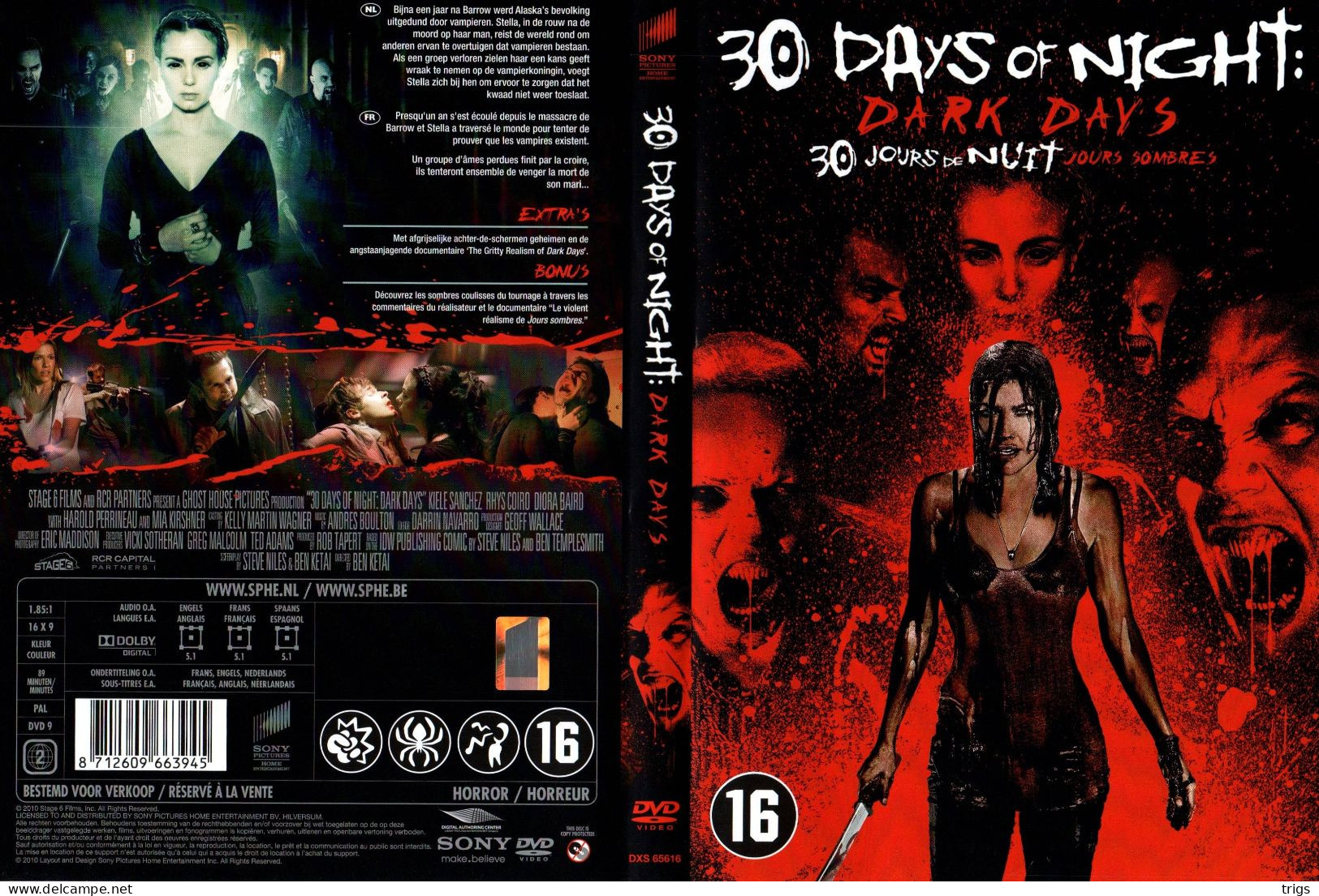 DVD - 30 Days Of Night: Dark Days - Horror