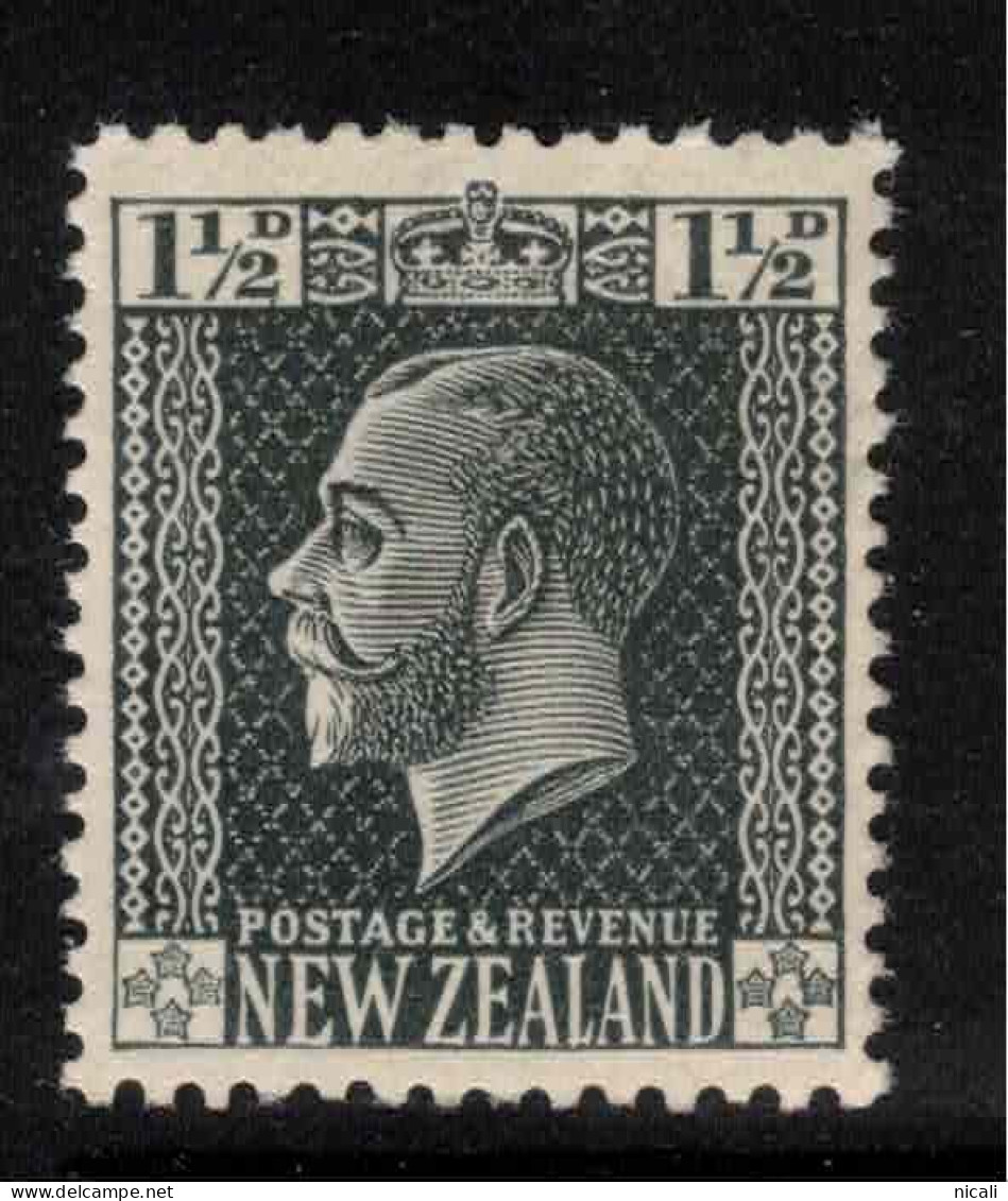 NZ 1915 1 1/2d Grey-black KGVSG 436 HM #CAX10 - Unused Stamps