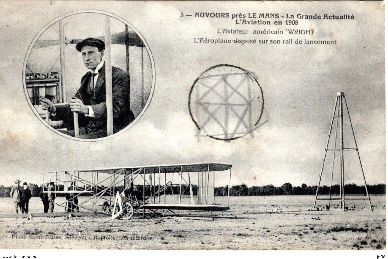 AUVOURS - La Grande Actualité - L'Aviation En 1908 - Aviateur WRIGHT - Aviateurs