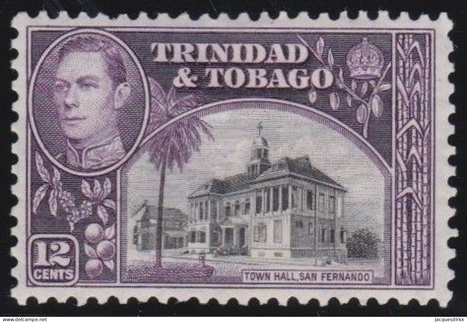 Trinidad        .   SG    .   252 A     .    *       .     Mint-hinged - Trinité & Tobago (...-1961)