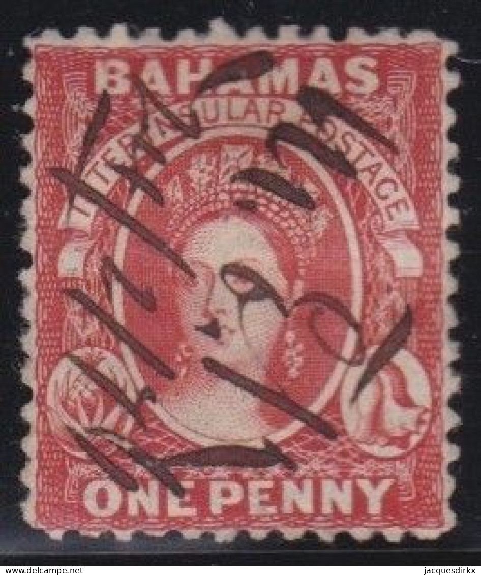 Bahamas        .   SG    .    25    .     O      .    Cancelled - 1859-1963 Colonia Británica