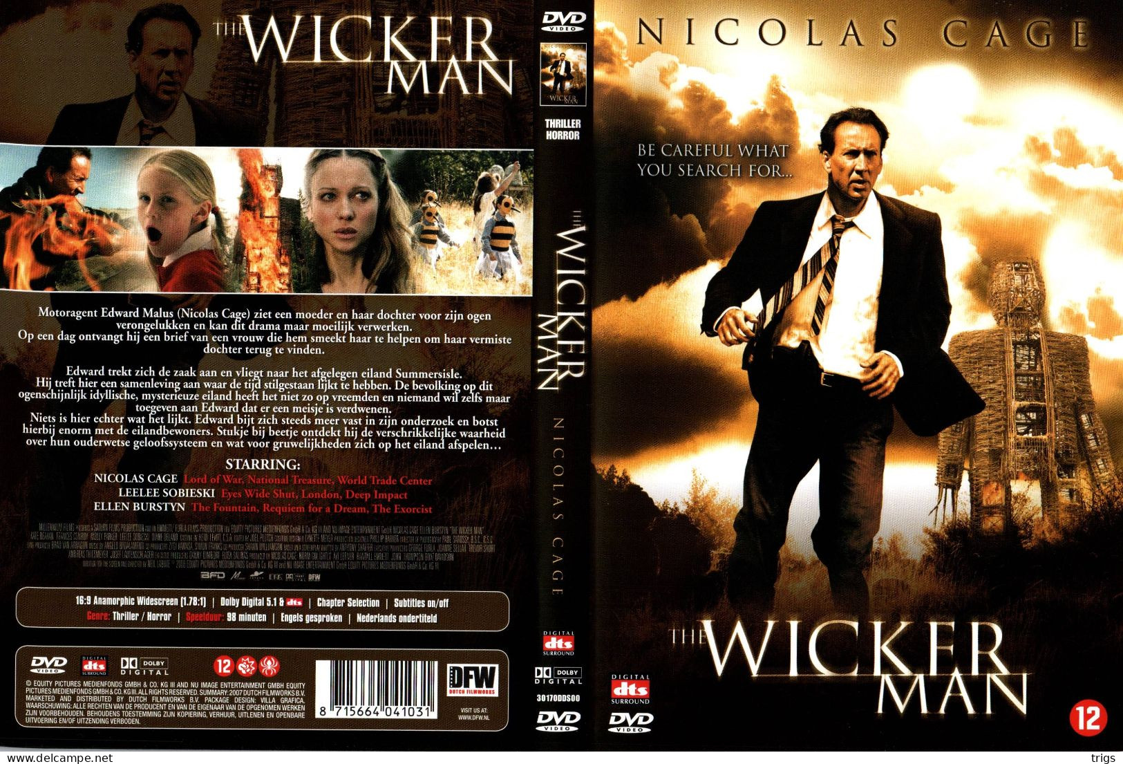 DVD - The Wicker Man - Horreur