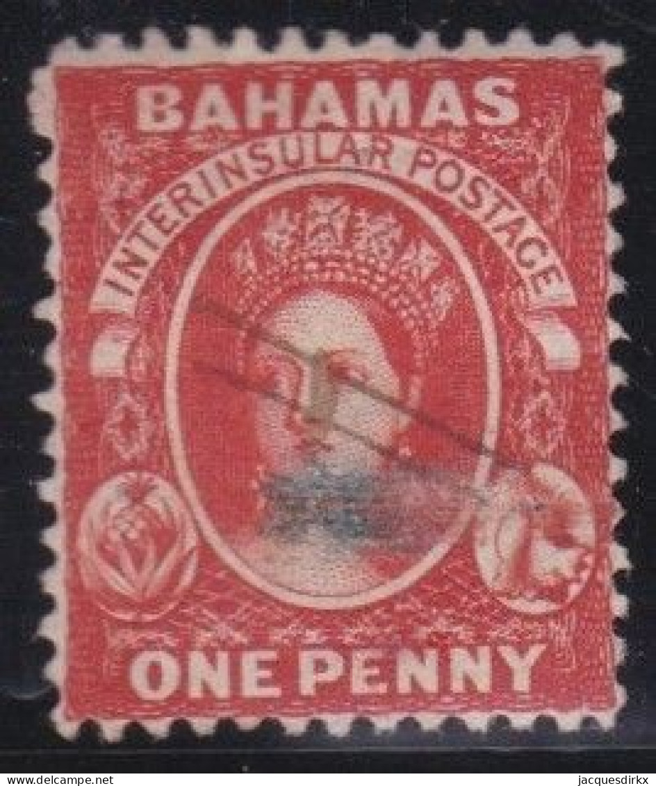 Bahamas        .   SG    .    25    .     O      .    Cancelled - 1859-1963 Kronenkolonie
